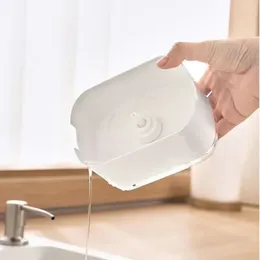 Flytande tvåldispenser Tryck på Dish Dishwashing Pump Köksvamp Badrumsvaskmedel Hållare med manual