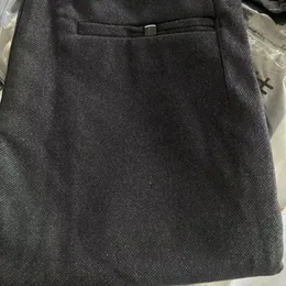 Pantalons pour hommes taille élastique hommes pantalons droits élégants coupe d'âge moyen avec doux pour le confort