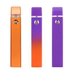 Hurtownia 1 ml jednorazowe zestaw do pióra Vape ładowalny 280 mAh Akumulator 1 gram 1,0 ml pustych kaset grube jednorazowe jednorazowe zestawy e-papierosy w piankowym