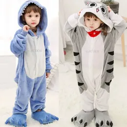 Pijamas crianças crianças bebê meninas meninos ponto macacões traje manga longa sleepwear onesies roupas 231127