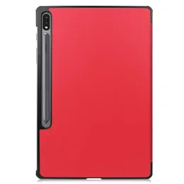 Case Slim Tablet Leather Case Samsung Tab الغطاء الذكي Ultra لـ Galaxy Tab S9 Plus TB023