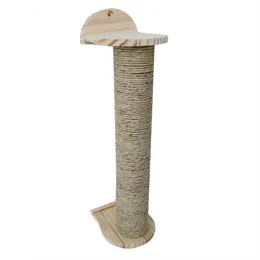 Brinquedos novos tábuas de arranhão de gatos de parede Toíssico de brinquedo de escalada Sisal Scretanding Tree Tree Cats Proteção de móveis Garras de gato Cat Scratcher