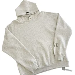 Felpe con cappuccio da uomo Felpe Dhgate Essentialhoodies Fear of Gods Fog Stagione 7 Fg7c Linea principale Felpa con cappuccio allentata High Street ricca e nobile Fos7j6