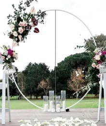 Parti Dekorasyonu 18m Balon Yüzüğü Büyük Büyük Arch Circle Stand Tutucu Garland Arka Plan Çiçek Yuvarlak Çerçeve8431728
