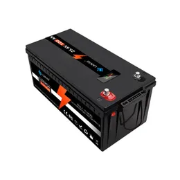 전기 자동차 배터리 24V 100AH ​​LIFEPO4 전압 디스플레이 배터리 보트에 적합한 전압 디스플레이 배터리 골프 카트 포크 리프트 태양 전소 oto3U