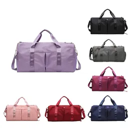 Lululemen Women Shopper Duffel Bags 2 Sizes Crossbody Sport Outdoor Designer Clutch Keepall Bag Mens Nylon Luxury Tote Handbags Fashion Houtgle Travel Bag Bag