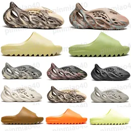 Fashion Slippers For Men And Women Slider Foam Runner Vermillion Mineral Blue Onyx Pure Sandals Slide Slipper Ochre Bone Resin Clog Desert Ararat Runr Slides Shoe