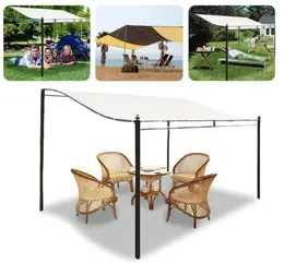 300D Canvas Canopy Top Cover Wasserdichtes Zelt Sun Shelter Outdoor Picknick Zelt Top Dachabdeckung Terrasse Markise Gartenbedarf Tool8118077