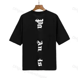 2024 Summer Mens Palm T Shirt Graffiti T-shirt Palms Angels City Designer Limited Inkjet Graffiti Letter Printing Men's Women's Angels T Shirt Vinklar tees fw