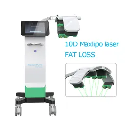 Potente 10D Lipo Laser Rimozione del grasso Macchina dimagrante 532nm Applicazione di terapia Sollievo dal dolore Ferita Ulcera Agopuntura Diminuire la macchina per l'artrite reumatoide