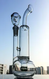 Klarglas-Bongs mit Schüssel-Wasserpfeifen, 26 cm Höhe, 188 mm Gelenk, Tornado-Perc-Rauchpfeifen WP14626129000
