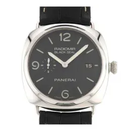 Watch Designer Mens Paneraiis Radiomir Black 3 Days Pam00388 Automatic Leather Luxury Full Stainless steel Waterproof Wristwatches High Quality