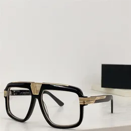 Neue Mode Herren optische Brille 678 Pilot Rahmen Luxus Auto Form Design avantgardistische und großzügige Stil High-End transparente Brillen