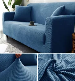 Gruba elastyczna sofa sofy okładka do salonu na rozciągnięcie polaru Polar Cover Cover 1234 SEART L Sofa narożna Covery 24234591041