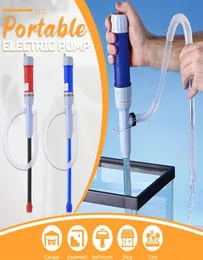 Pompa di trasferimento olio liquido Pompa acqua alimentata elettrica per auto esterna Veicolo Pompe di aspirazione per trasferimento gas combustibile Drop289o8284333