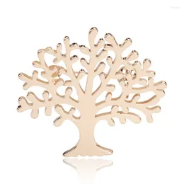 Spille Albero della vita coreano Spilla Moda Semplice Pianta Corpetto Spille da bavero Distintivo in lega Pin di Natale Accessori per gioielli