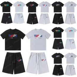 hot T-shirts pour hommes T-shirt T-shirt Designer Shirts Print Letter Luxury Black and White Grey Rainbow Color Summer Summer Cutton Cord Cordon Cordon Corde courte