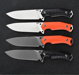 High End Bat Outdoor Survival Straight Hunting Knife DC53 Blad G10 Handle Fixed Blade Knives Kydex mantel