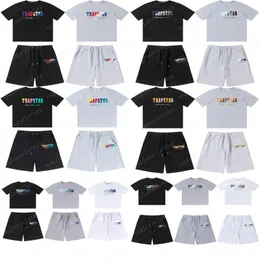 2023 T-shirts Pour Hommes T-shirt Designer Shirts Print Letter Black and White Grey Rainbow Color Summer Cutton Cord Cordon Corde Courte