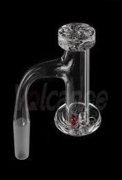 OD 20mm Blender Quartz banger With Smoking Cap Ruby Pearls 10mm 14mm Thermal Nails For Bongs Water Pipes1681994