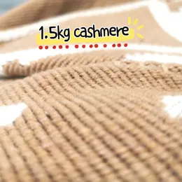 Cobertor H versão TOP 1,6 kg Lã grossa Cashmere Carta Sofá doméstico de boa qualidade Venda bege laranja preto vermelho cinza marinho Tamanho grande 145 * 175 cm sem máquina de lavar