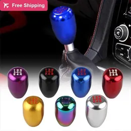 Universal Racing 5 Speed ​​Gear Shift Knob Manual Automatische versnellingsknop Knop Shift Lever Auto -accessoires