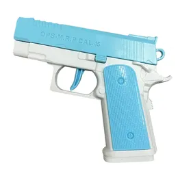 Sand Play Water Fun Mini Model Jump Toy 3D Printed Gun Non Firing Cub Radish Knife Kids Stress Relief Christmas Gift2