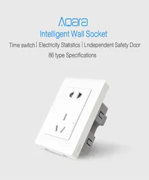 EPACKET Aqara Smart Wall Gniazdka bezprzewodowa przełącznik światła światła Zigbee Gniazdo Prace dla Mijia Mi Home HomeKit276F7752148