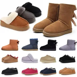 Australia Designer Boots Woman Tazz Slippers Uggsboot Tasman Slipper Ultra Mini Platform Boot Australie Snowy Uggliss Boots Fur Slides Womens Taz Winter Booties