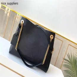 M43759 Surene MM Chain Tote Tote Modbag Женская рисунок тисненая кожаная сумка с кожаными покупками сумки на плече