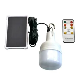 20W Portable LED Solar Lamp uppladdningsbar solenergi Ljus utomhus EMERGULB för vandringsläger