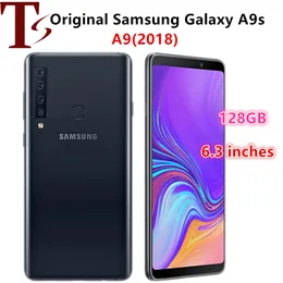 Renoverad Samsung Galaxy A9 2018TH A920 A9S A9 S-TAR PRO RAM 6GB ROM 128GB ORIGINE OCTA CORE 6.3 "Snapdragon 4 Camera NFC