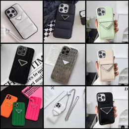 Brand Fashion Designer Phone Cases für 11/12/13/14 Pro Max für Damen Herren mit Box