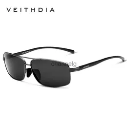 Sunglasses VEITHDIA Brand Designer Sunglasses Men Driving Sports Polarized UV400 Lens Male Outdoor Sun Glasses Eyewear Accessories 2458 YQ231127