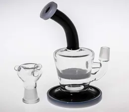 5 styles in stock Glass Bong with Bowl Recycler InLine Percolator Dab Rigs 100 Real Image Hookahs Smoking Water Pipes Hookahs9895895