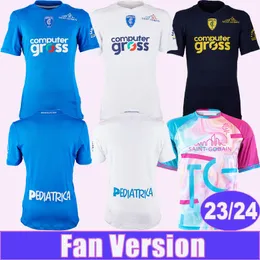 2023 Empoli Erkek Futbol Forması Henderson Bandinelli Parisi R. Marin Baldanzi Evde 3. Özel Baskı Futbol Gömlek Kısa Kollu