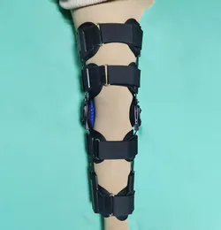 Postoperative knee joint fixation brace for leg fractures, retractable knee protection brace, adjustable knee brace