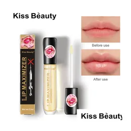 Lip Gloss Maximizer Lipgloss Moisturizing Enhancement Tint Increase Elasticity Repairing Brighten Oil Care 6Pcs Drop Delivery Health B Dhnav