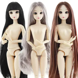 Bambole 30cm Giocattoli per bambole per ragazze 16 Bambole BJD Trucco per il corpo Occhi 3D Bella principessa Bambole per bambine Giocattolo fai-da-te in plastica per ragazze 230427