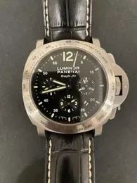 Watch Designer Mens Paneraiis Luminor Daylight Luxury Full Stainless steel Waterproof Wristwatches High Quality automatic mechanical