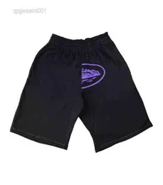 2003 masculino tecido de lã cruzeiro impressão cintura elástica shorts esportivos masculino vintage punk casual cintura alta streetwear shorts soltos y2k b5822793