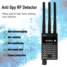 Radio Three Antennas Professional Radio Frequency Detection Device GSM GPS RF Signal Detector Anti Wiretapping Wireless Camera Detects