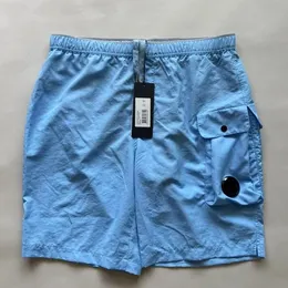 shorts de grito de grife de uma lente shorts shorts casuais praia tingida curta moleto