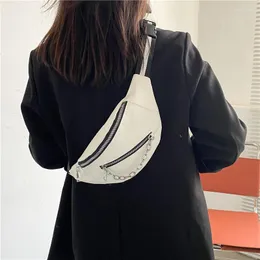 Marsupi Foufurieux Borsa da donna Borsa da donna Fanny Pack Designer Crossbody per donna 2023 Moda Banana Bum Cintura femminile Harajuku