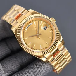Gold Watch Автоматическое механическое движение 41 -мм мужские наручные часы, братские брастель из нержавеющей стали, Montre de Luxe Casual Bracelet Bracelet Busines