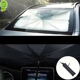 New Car Sunshade Interior Front Window Sun Shade Cover UV Protector Sun Blind Umbrella SUV Sedan Windshield Protection Accessories