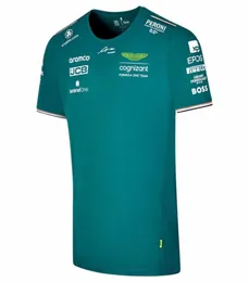 S105 Men's Tracksuits Aramco 2023 Fernando Official Alonso Driver da equipe T-Shirt08738039