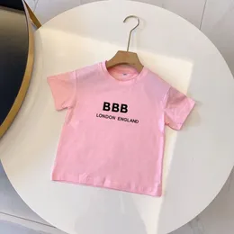 Designer baby barnkläder pojkar flickor sommar lyx varumärke tshirts barn t-shirts barn designers topp tees klassiska brev kläder