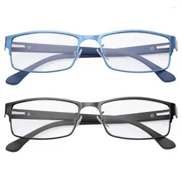Солнцезащитные очки, модные деловые очки для чтения, мужские очки для ухода за зрением, оправа из титанового сплава, мужская дальнозоркость, пресбиопия, рецепт