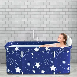 Bathtubs Portable Bathtub Set Foldable Soaking Bathing Tub Adult Bathtub Bath Barrel Beauty Spa Household Large Tub Full Body #W0